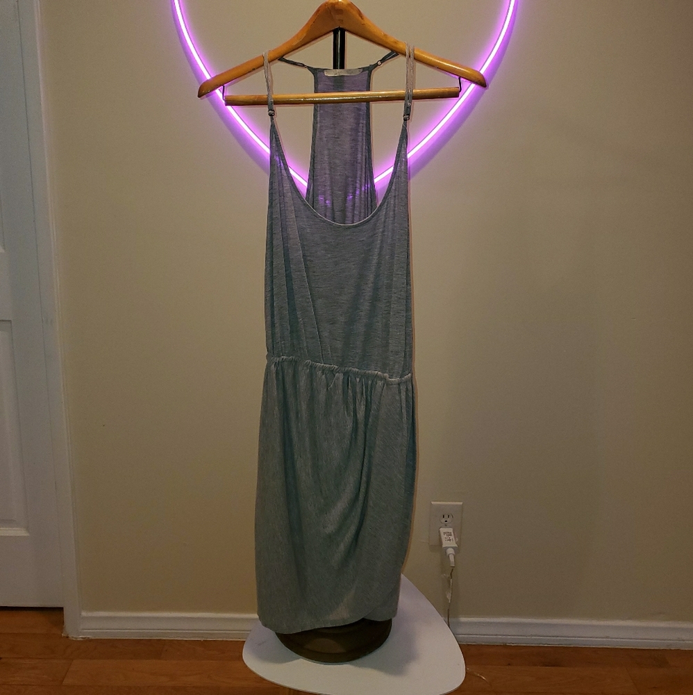 Soft JOIE cotton faux wrap dress